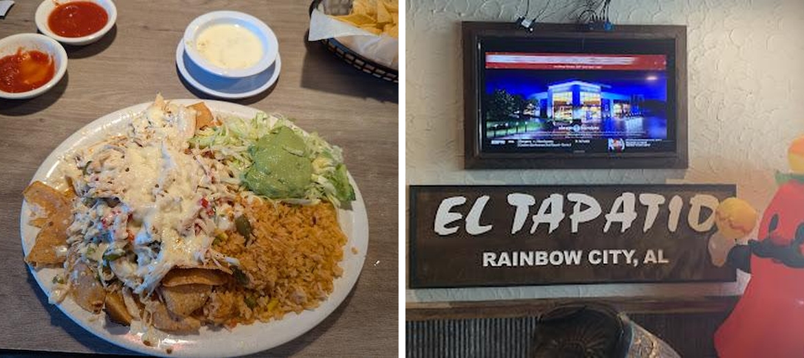 El Tapatio Mexican Restaurant Menu