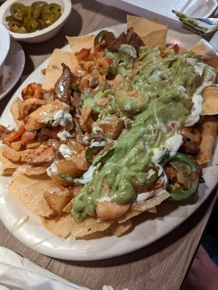 Hawaiian Nachos Extra Guacamole